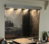 Luxury Bronze Stratus Antique Mirror Splashback